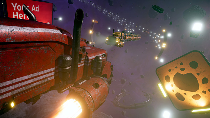 Entrega toda la paquetería espacial en Star Trucker